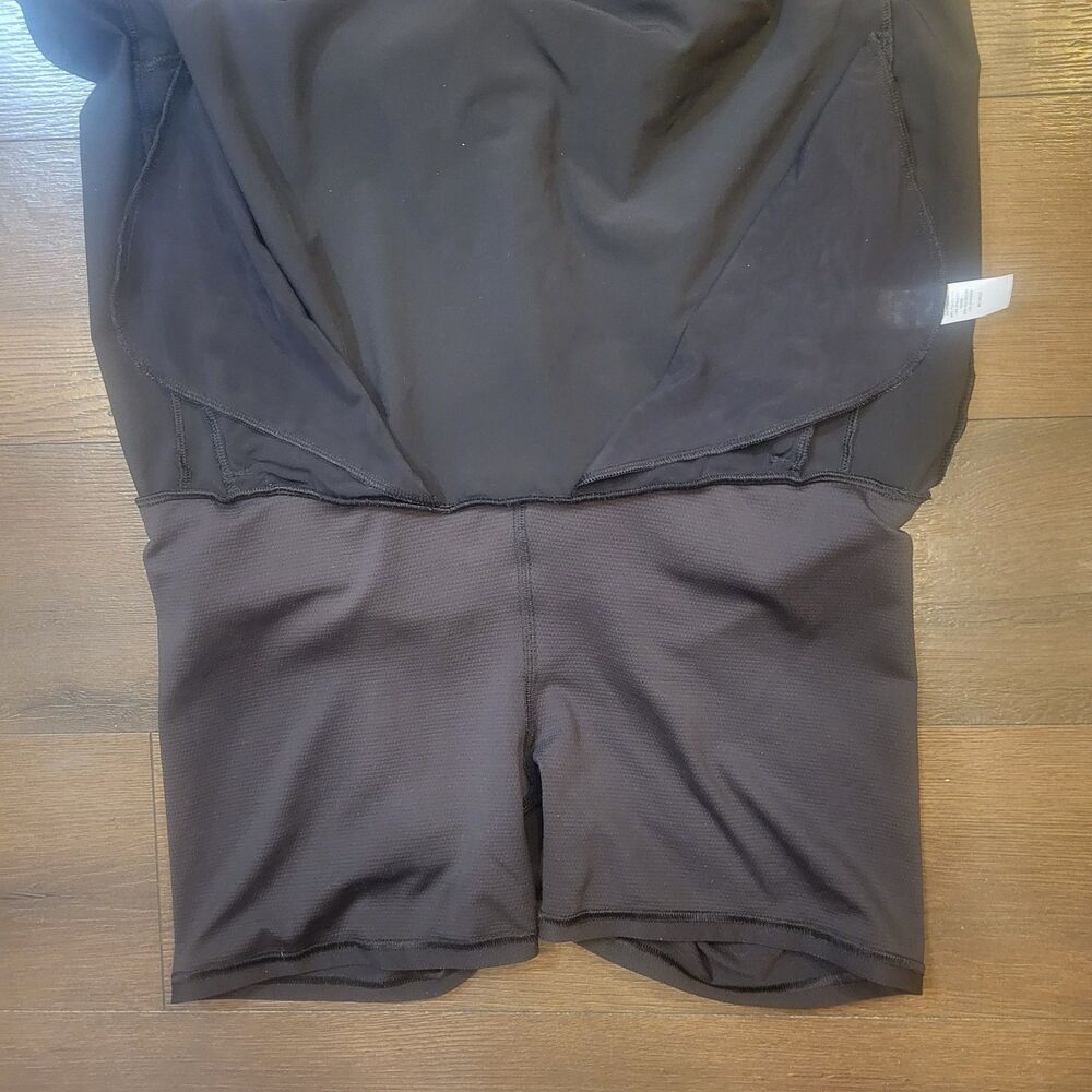 Athleta Soho Skort Size 8 Black Athletic Tennis Golf Activewear Sport Skirt - Picture 9 of 10